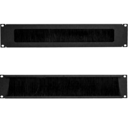 Panneau brosse 2U – Flycase 19" - Image 2